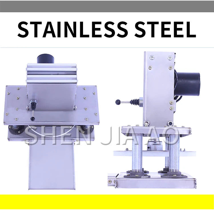 Noodle Pressing Machine 400pcs/H Electric Commercial Hand-grabbing Cake Pressing Machine Dough Flattening Machine Pressing Dough