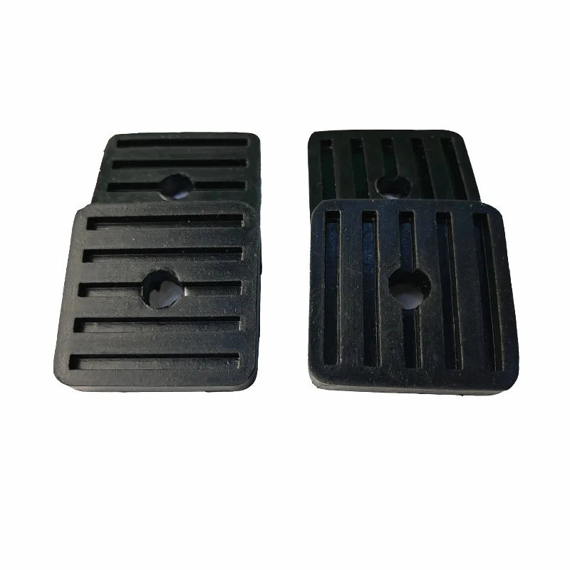 4Pcs Rubber Mount Shock Absorption Anti Slip Durable Anti Vibration Pad for Balcony Air Conditioner Outdoor Unit Outdoor Roofs