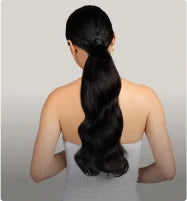 Natural Hair Topper Human Hair Accessories For Women Straight Hair Clips Wigs 18inch Lady Hairpieces Machine Made Base Toppers