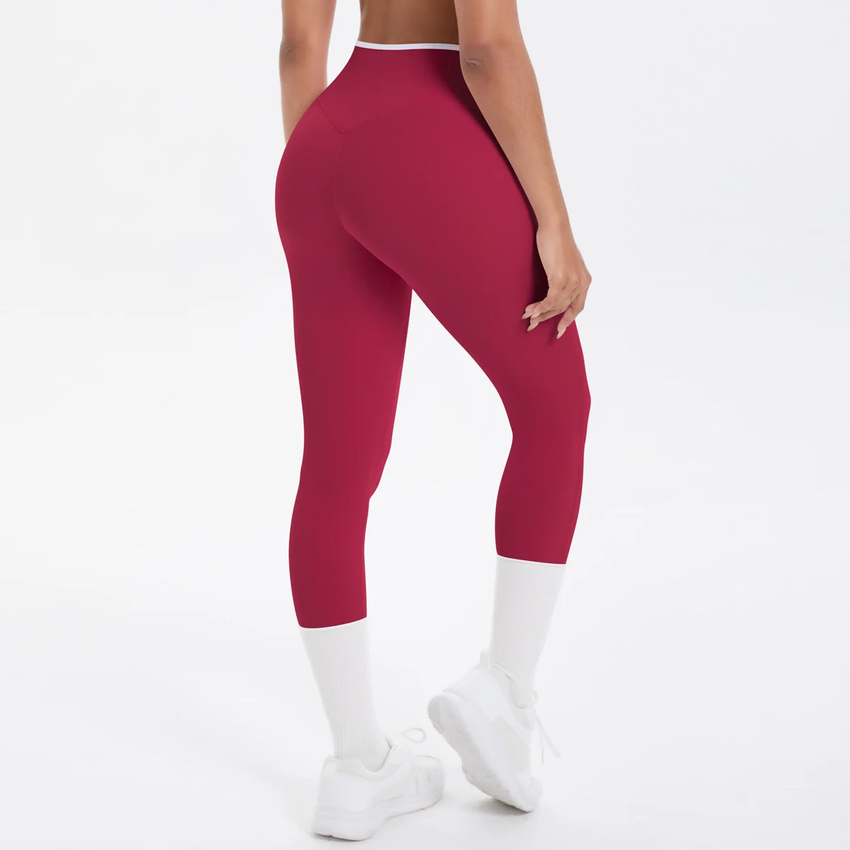 Women Cross High Waisted Sports Suit Breathable Fitness Running Workout Yoga Set Casual Pilates Sportwear Leggings