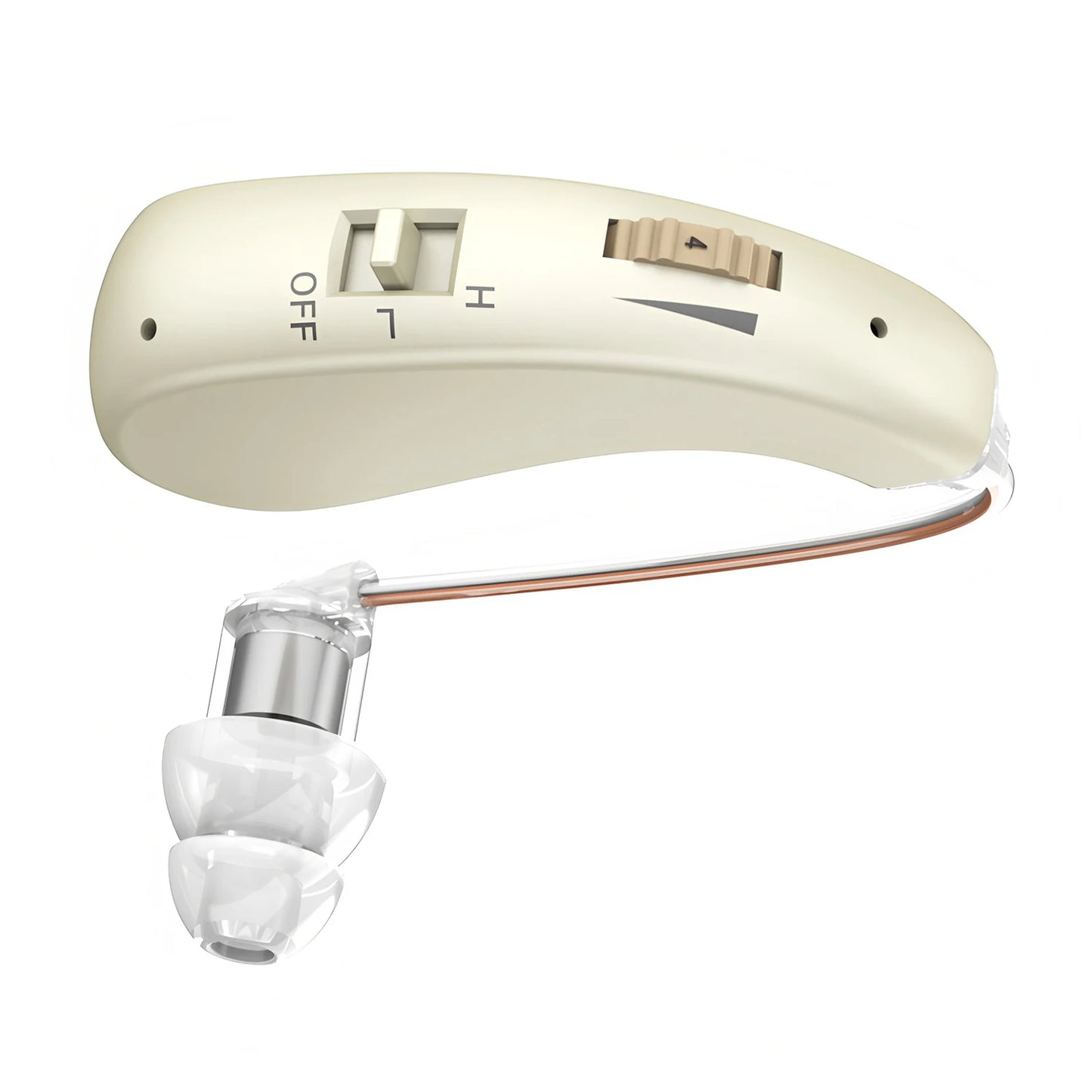 BTE Hearing Aid Ear Sound Amplifier Adjustable Tone Hearing Aids Portable Ear Hearing Amplifier for the Deaf Elderly