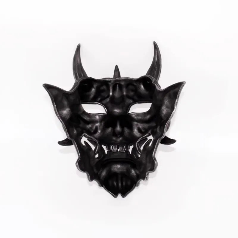 Halloween Prajna Resin Mask Horrible Realistic Costumes Ghost Full Face Cover Masquerade Masks Hanging Dress Up Festival Props
