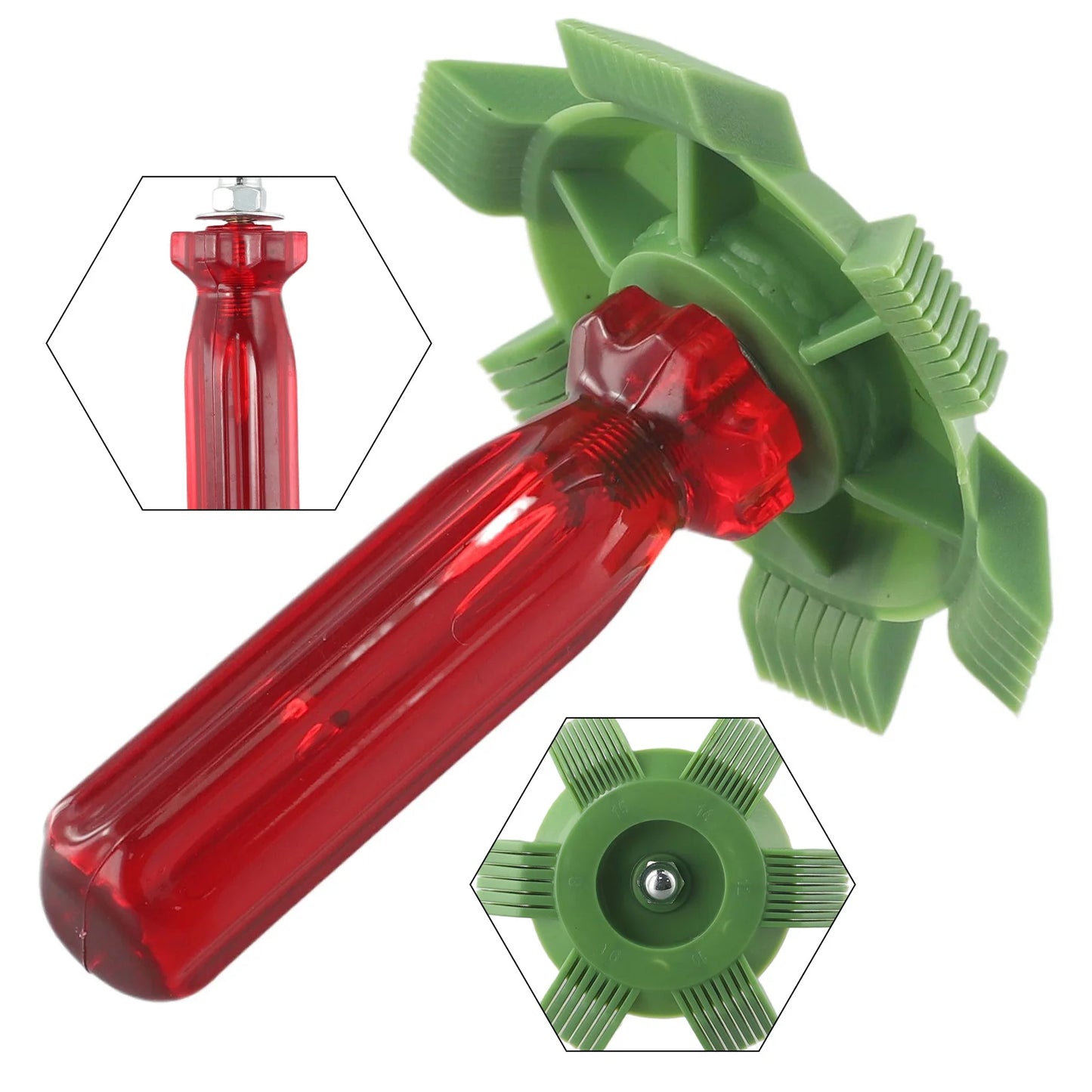 Air Conditioner Fin Repair Comb Cooler Condenser Compact Refrigeration Tool Radiator Fin Comb Rake Cleaner Tool For Auto Coolin