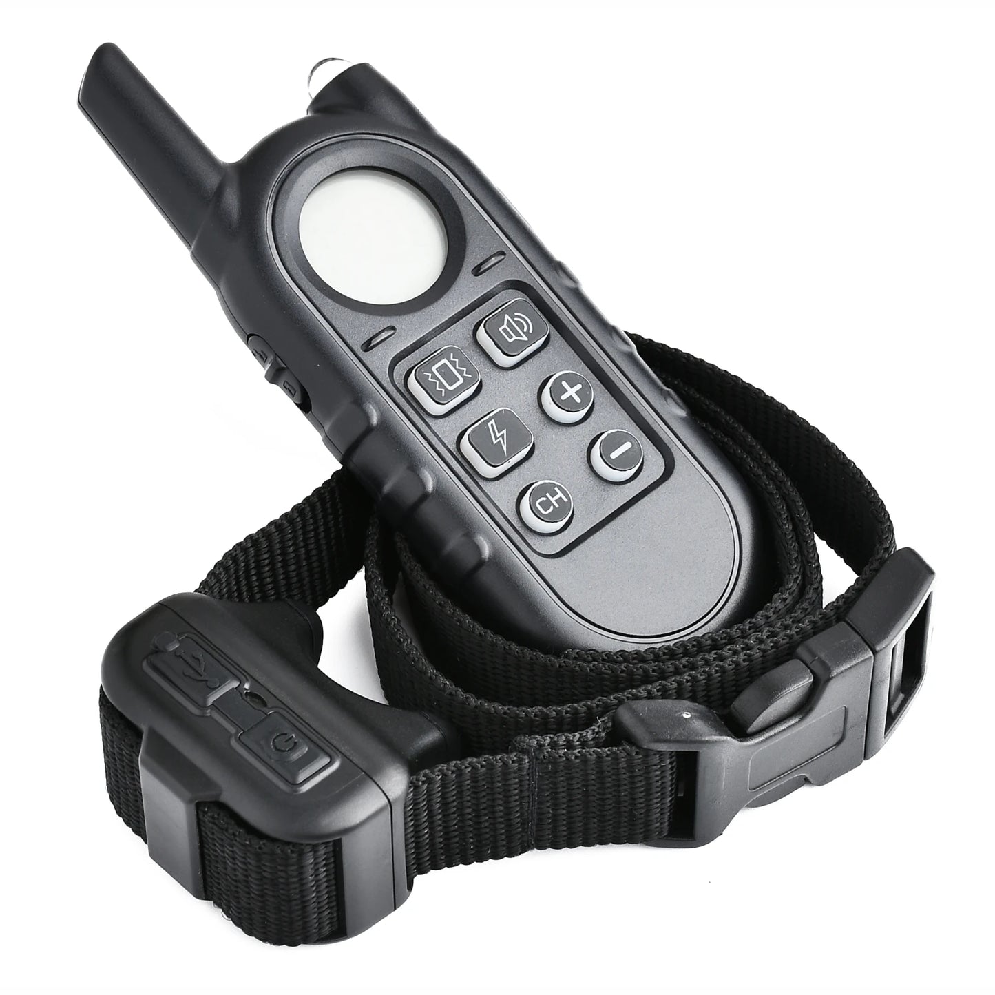 Bark Training Dog Collar Smallest & Lightest Rechargeable Anti Bark Collar/Training Collar Electric for Small Dogs 5-15lbs,