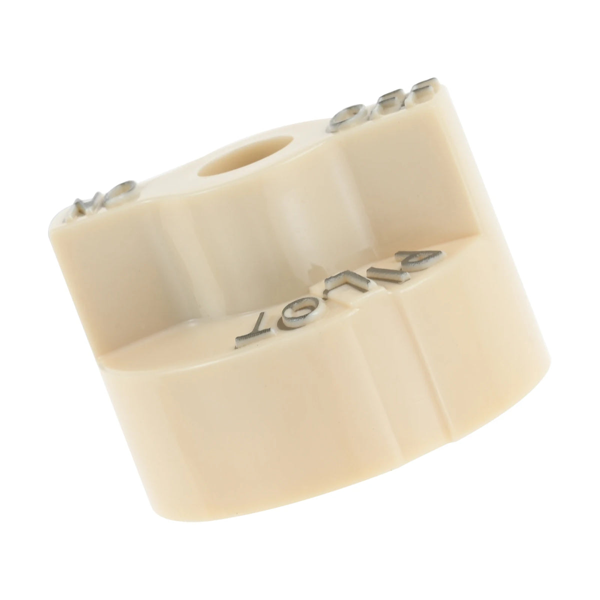 2 Sets Control Valve Beige Pilot Dial Knob and 200-400°F Thermostat Knob for Fryers, Range, Braising