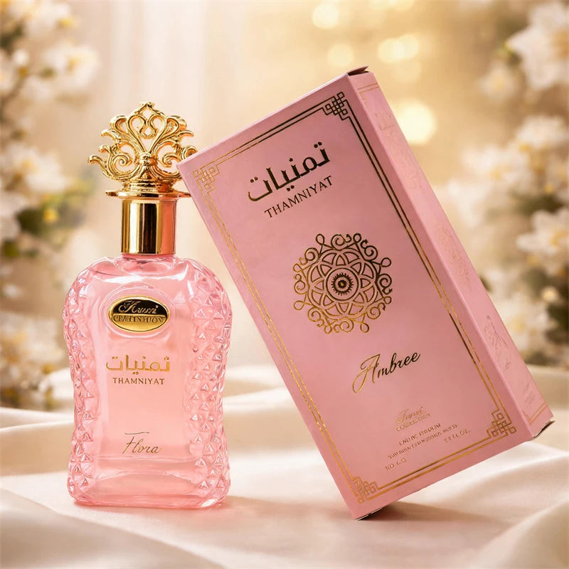 Arabian Ebony Luxury Perfume For Women Oriental Fresh Citrus Jasmine Fragrance High-end, Charming, Elegant Long-lasting Perfume