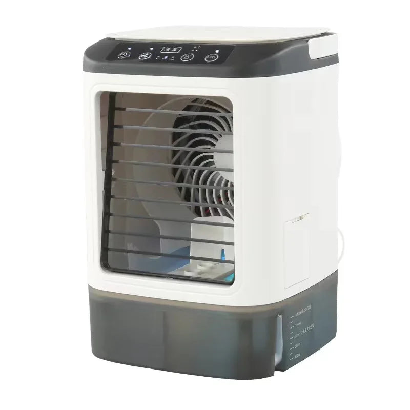 DurableNew Household Mini Air Conditioning Fan USB Office Refrigeration Humidification Atomization Cooling Fan Portable Mobile C