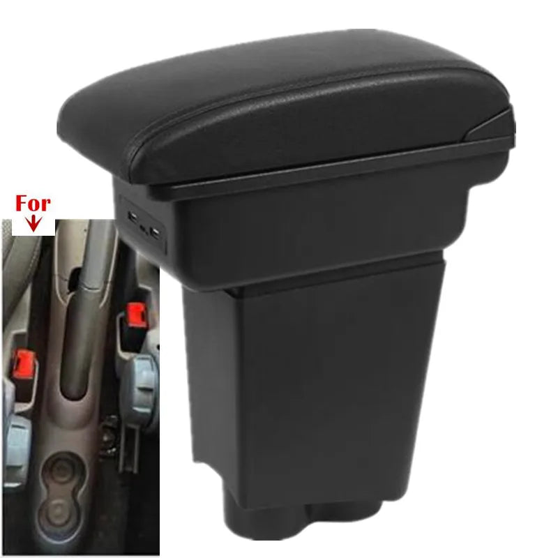 For Fiat 500 Armrest Box For FIAT 500 Car Armrest 2000-2011 Auto Storage Box Dedicated Retrofit Parts Interior Car Accessories