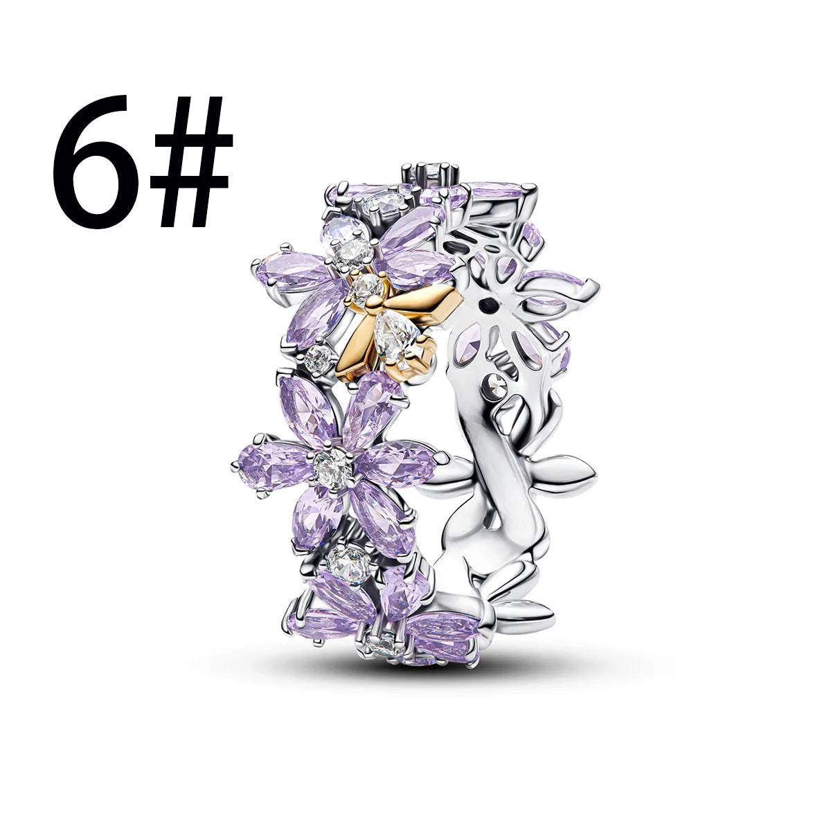 New 925 Sterling Silver Four Leaf Clover Flower Ear Stud Ring Pendant Bead fit DIY Women's Bracelets Necklaces Jewelry Gifts