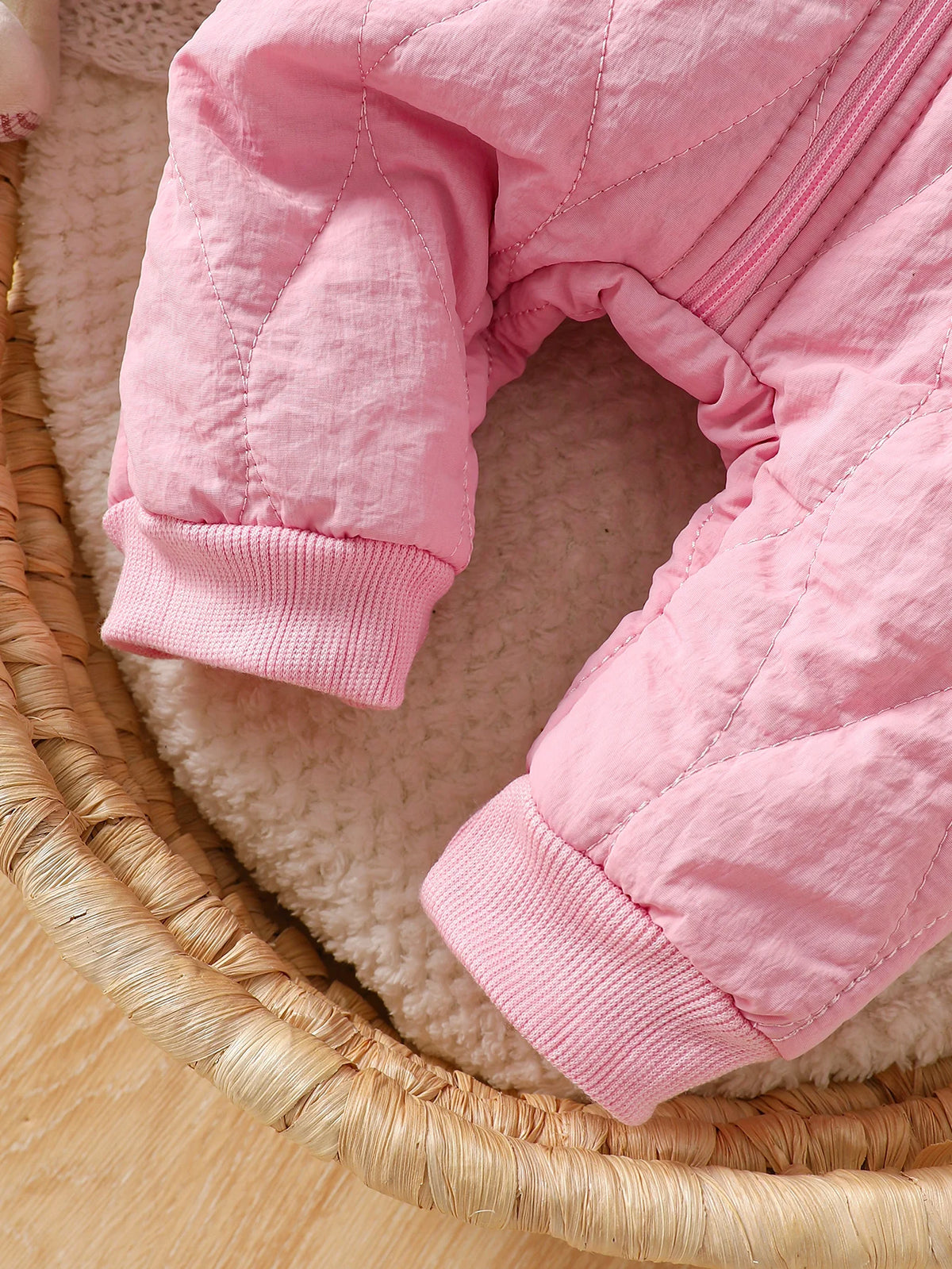 IURNXB Baby Winter Hooded Romper Cute Cat Fleece Jumpsuit Infant Warm Thick Onepiece Outfit for Newborn Girls Outdoor Wear 1-18M