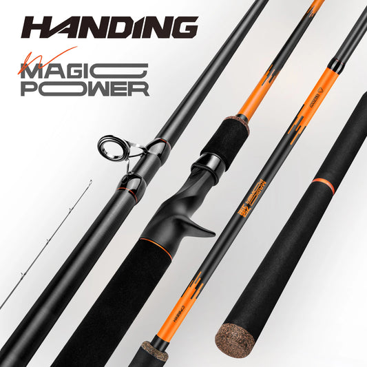 HANDING Magic Power Fishing Rod H/XH/XXH–Printed Lure Weight Lower Than Actual, Please Check Detailed Specs(No Buy If Concerned)