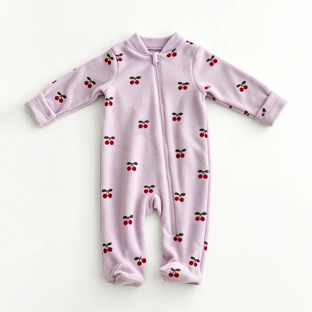 Spring Baby Romper Warm Fleece Jumpsuits for Baby Autumn Long Sleeve Infant Rompers Newborn Boy Girl Homewear Pajamas