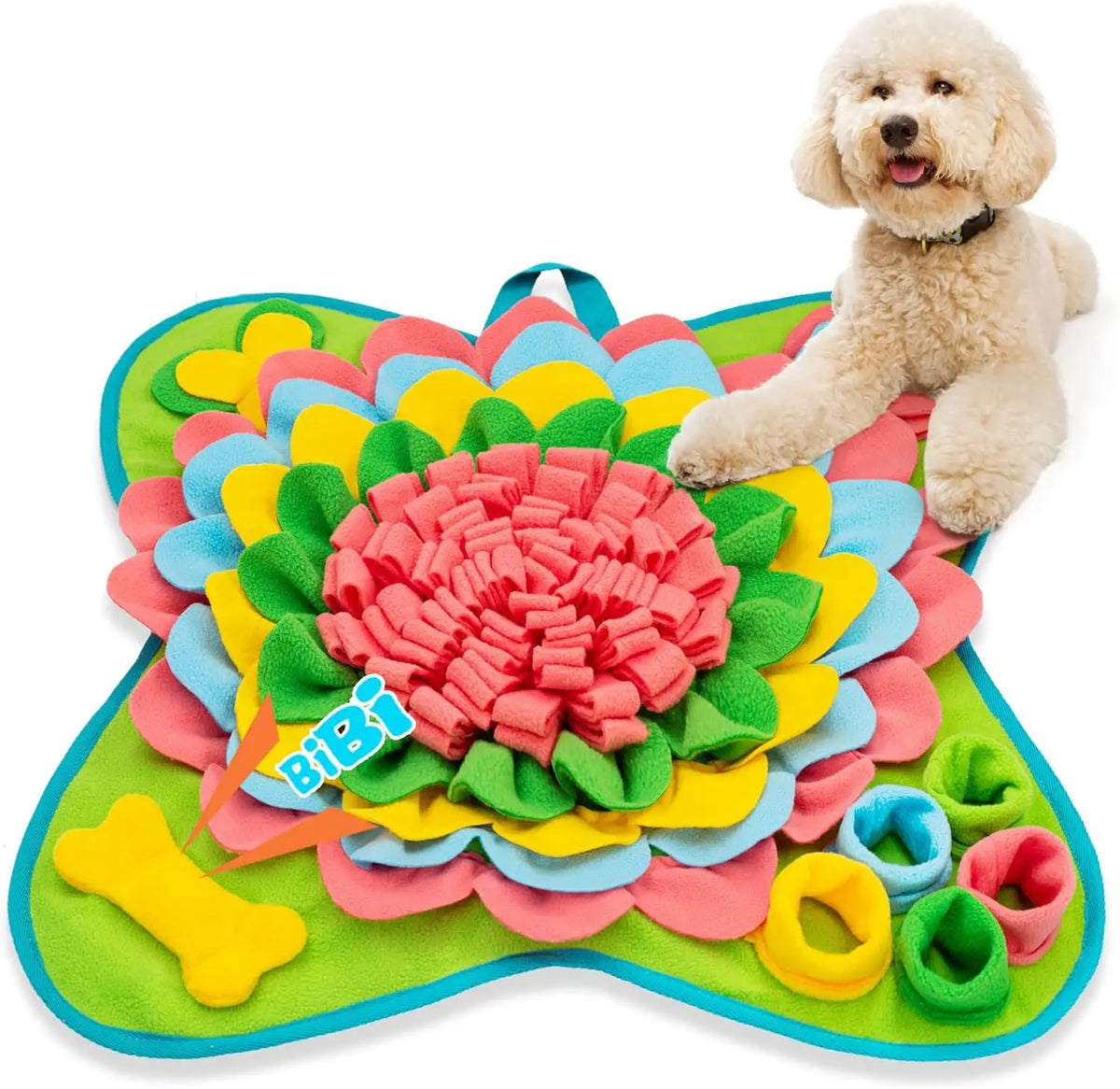 Pet Sniffing Mat, Dog Toy, Educational and Fun Mat, Pet Mat, Slow-Feeding Mat