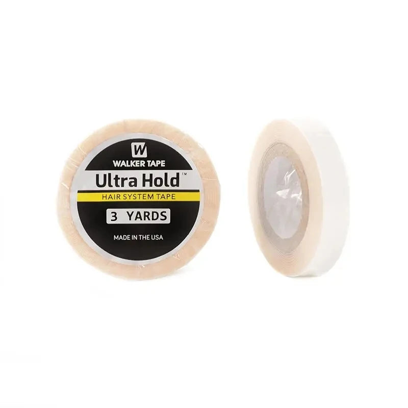 1 Roll Walker Ultra Hold 3Yards Hair System Tape Double Sided Adhesive for Lace Wig Toupee 5 Widths (0.8-2.54cm)