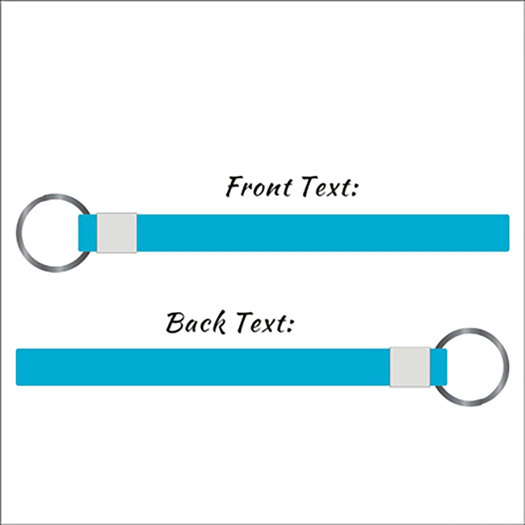 Custom Keychains Personalized Key Rings Llaveros Personalizados Customized for Events, Gifts, Backpacks, Awareness, Business