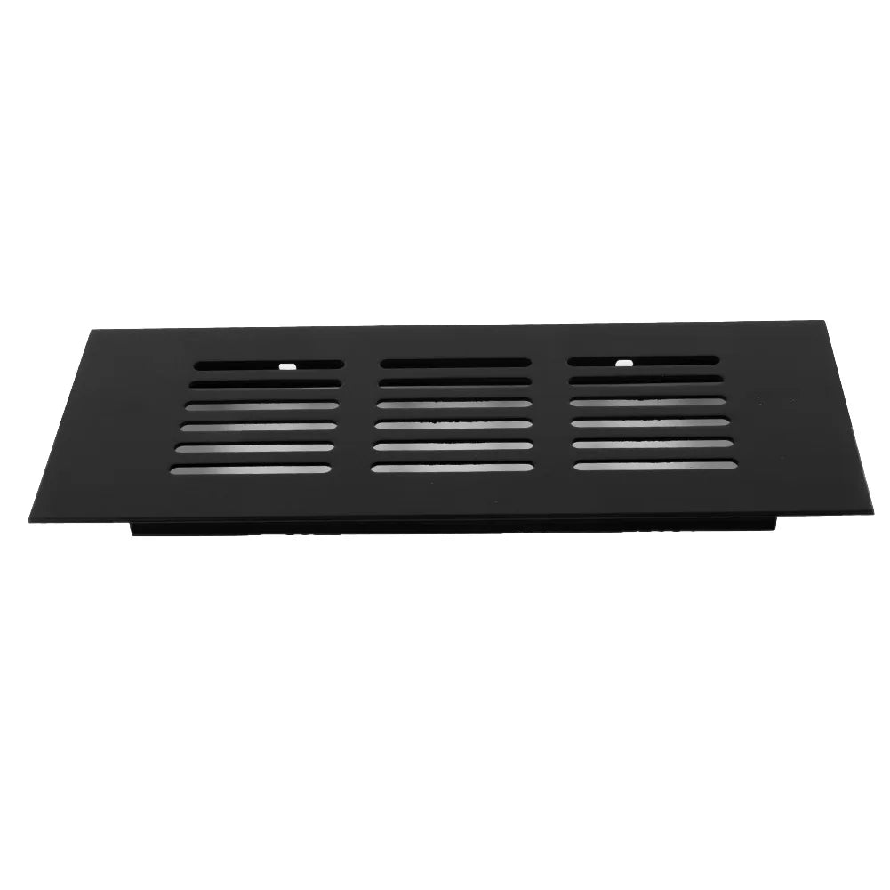 60mm Aluminium Rectangular Cabinet Wardrobe Air Vent Grille Ventilation Cover