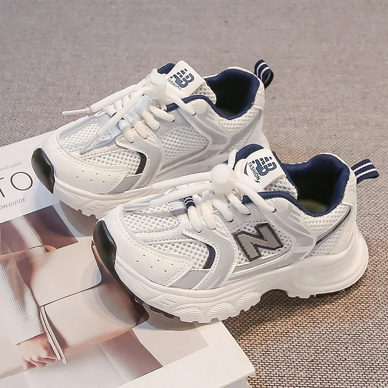 2026 Summer Children Boys Girls Non-Slip Lightweight Sports Casual Shoes Kids Toddler Unisex Breathable Lightweight Sneakers