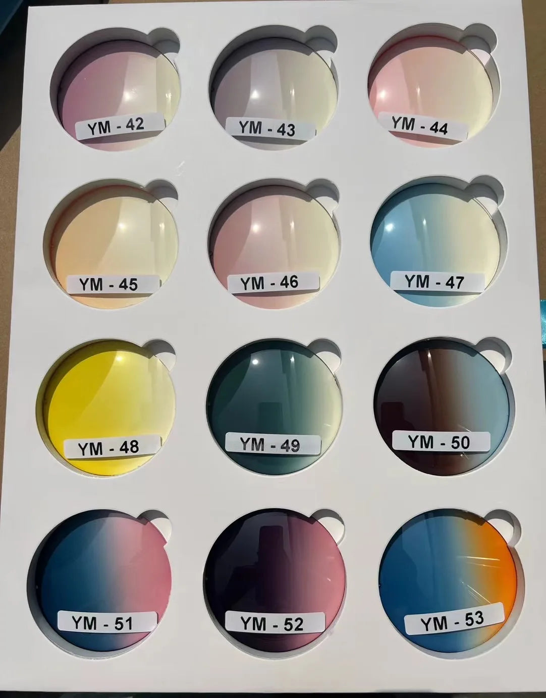 New Free Form Multi-focus Lenses 1.56-1.74 Thin Digital Progressive Prescription Lens MR-8 Anti Blue Light Polarized Sun Glass
