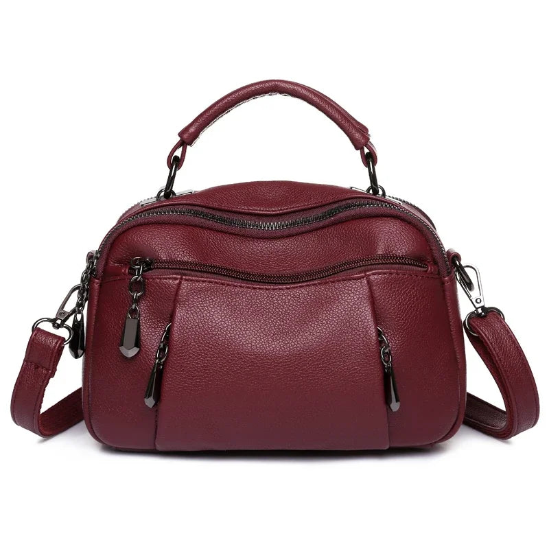 Luxury Women Handbags Designer Brand Leather Shoulder Bag Female Fashion Crossbody Bags for Women Clutch Purse Sac A Main