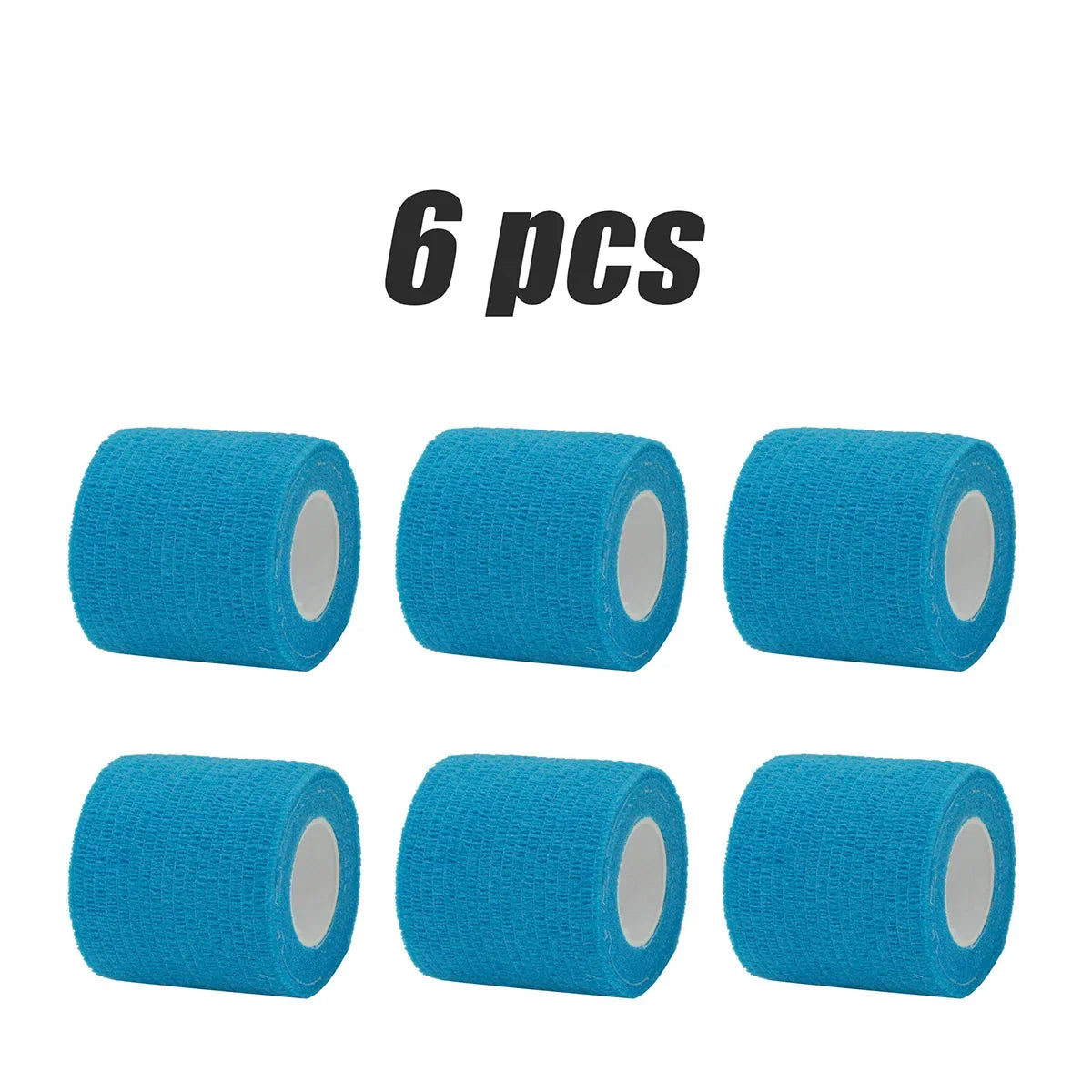 6/12/24pcs Self Adhesive Bandage Wrap, Cohesive Bandage Wrap for Sport & Athletic, Breathable Vet Wrap for Wounds