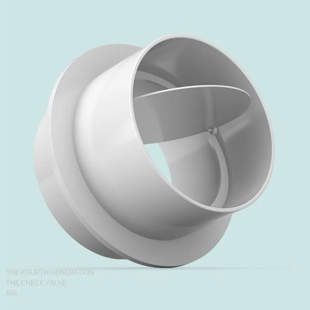 Range Hood Check Valve Backdraft Damper Flue Damper Air Duct Check Pipe Draft Blocker Ventilation Check Valve Pipe Check Valve