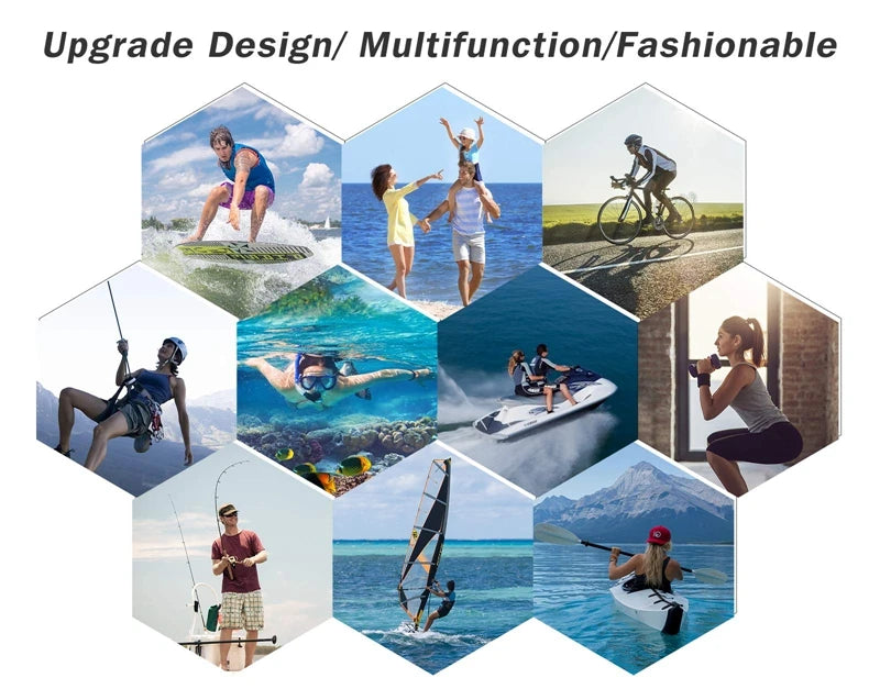 Unisex Water Shoes Quick-Dry Aqua Shoes Drainage Wading Shoes Beach Sports Swim Sandals Yoga Barefoot Diving Surfing Sneakers