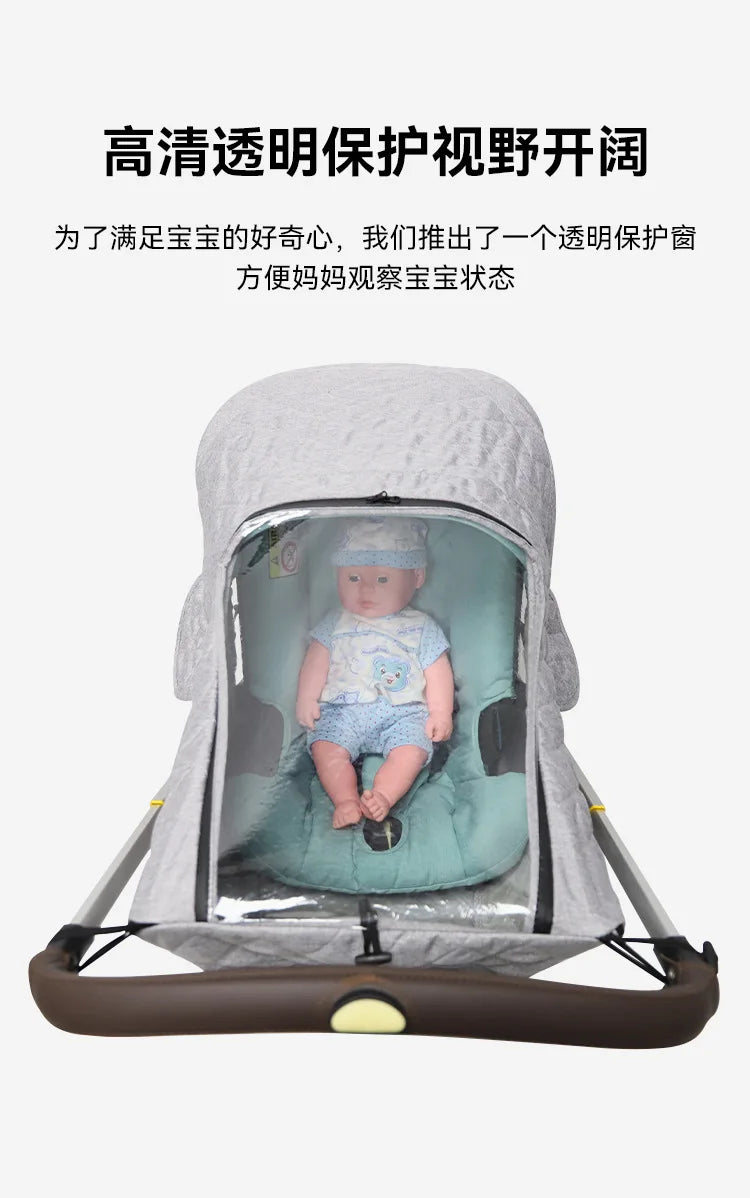 DOONA pram windproof warm rain cover cold cover safety seat windshield autumn and winter baby stroller accessories