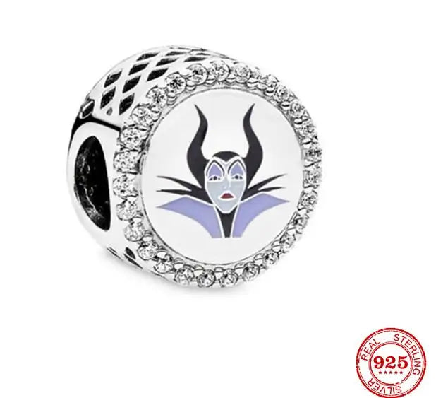 925 Sterling Silver Cute Cartoon Shield Soldier Stickey Charm Beads Animal & Character Charms DIY Jewelry Gift for Her