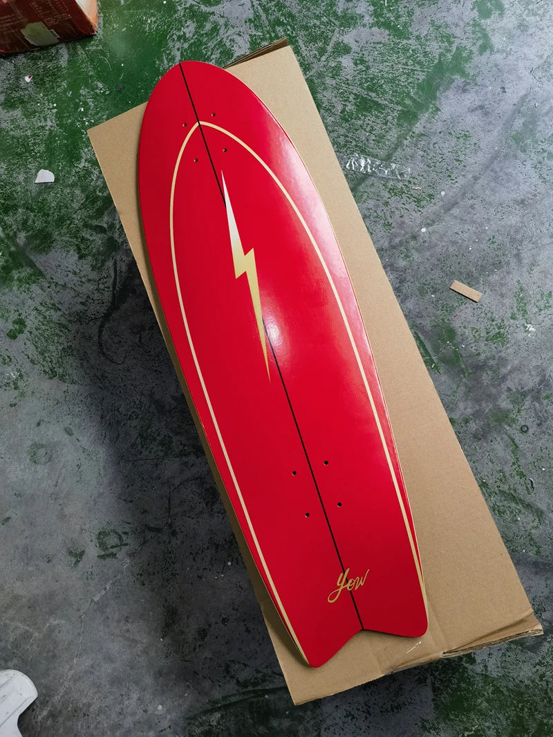 land surf YOW skateboard longboards whole kits good quality spring system branded with trucks wheels bearings and tool