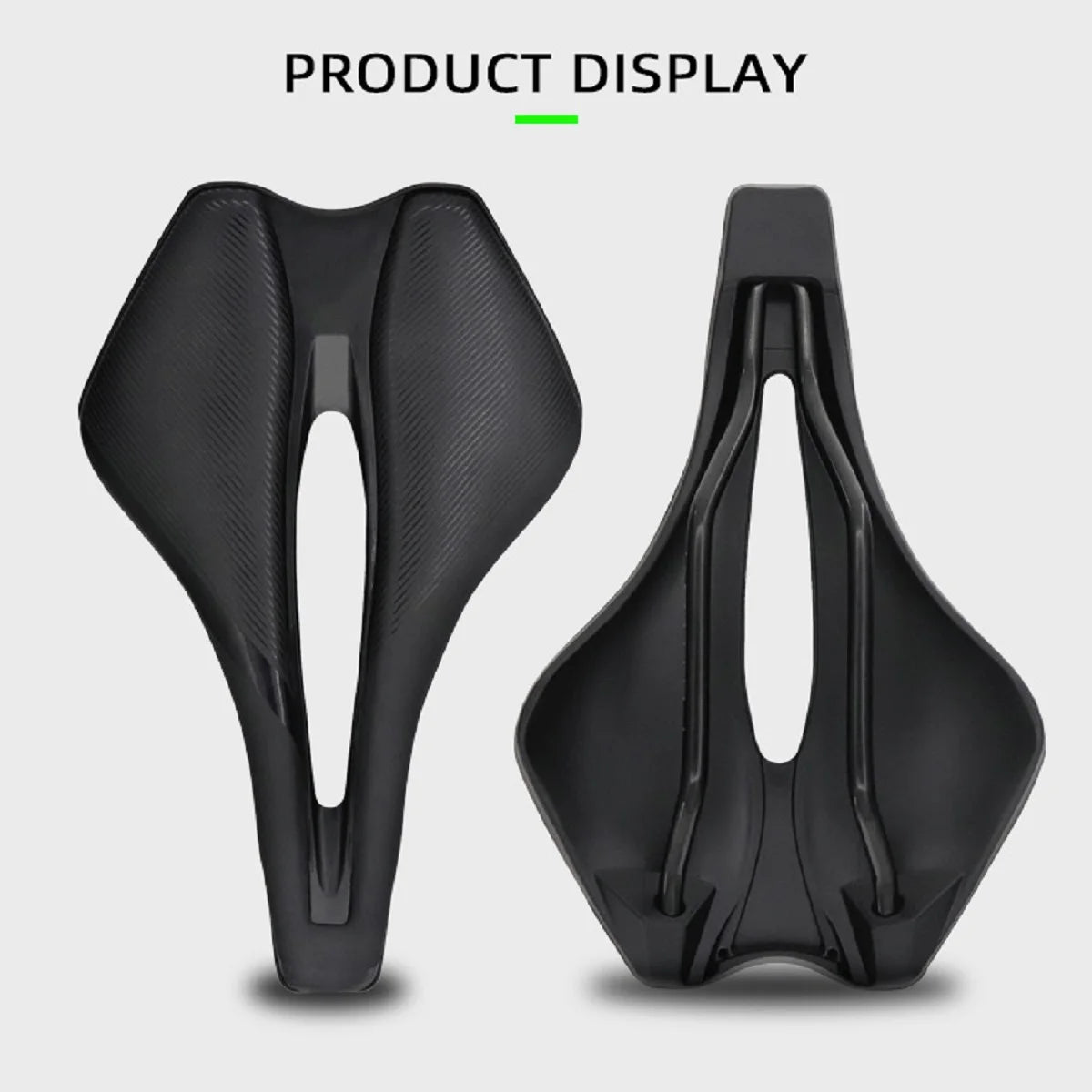 Bicycle Seat Saddle Mtb Road Bike Steel Saddles Mountain Bike Racing Saddle Pu Breathable Soft Comfortable Cushion