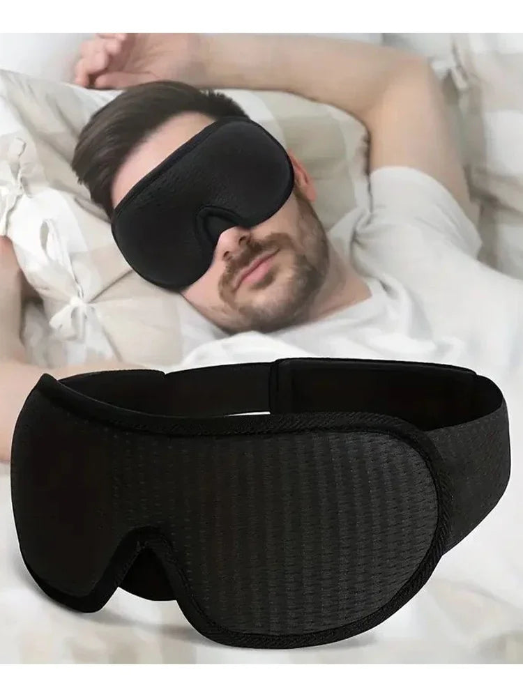 1-2pcs Eye Mask Breathable 3D Sleeping Eye Mask Comfortable Sleep Easy To Wash And Clean Travel Essentials