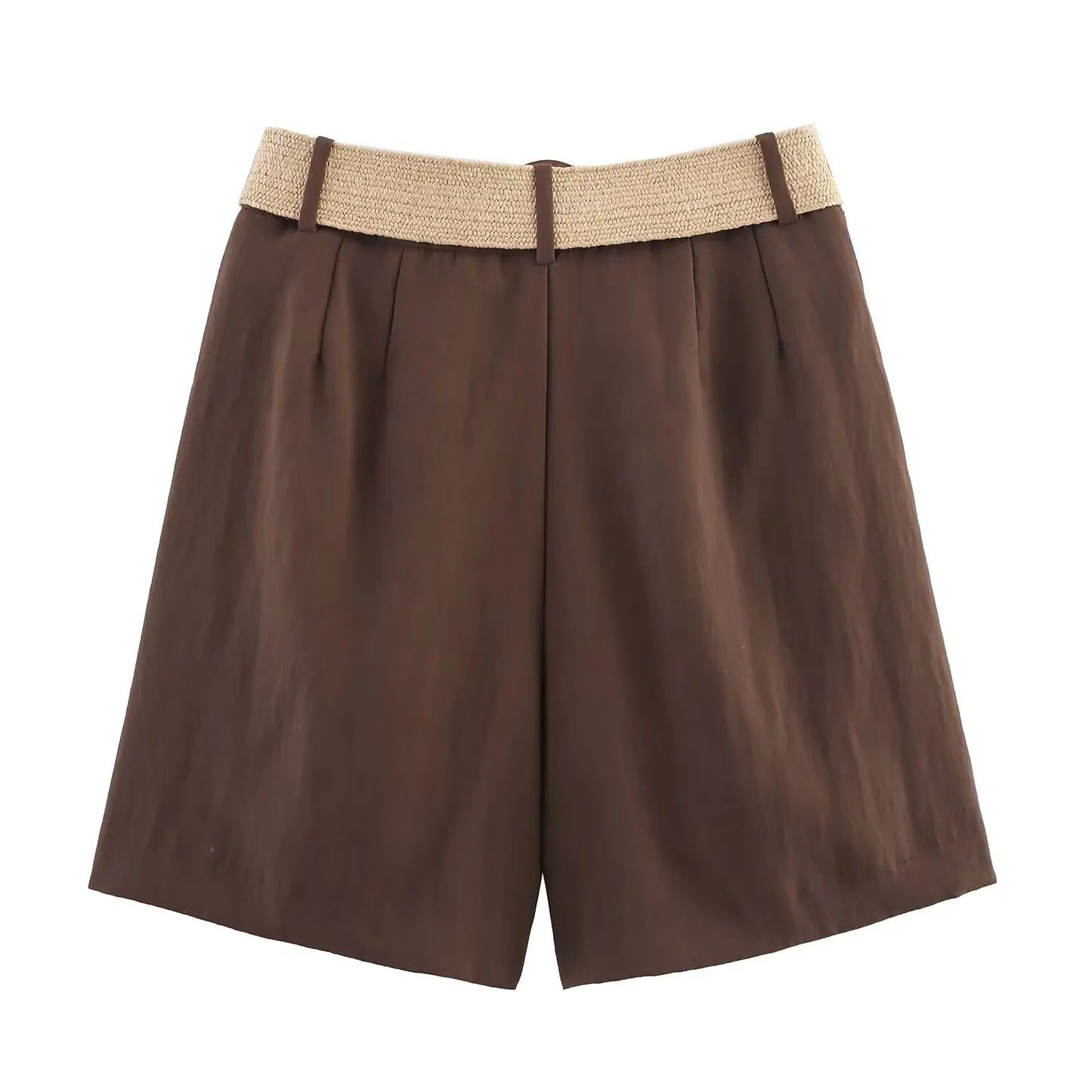 Women's Shorts High Waist Y2k Belt Short Woman Streetwear Harajuku Baggy Jeans Skort Beach Bermuda Pants Y 2k Summer New