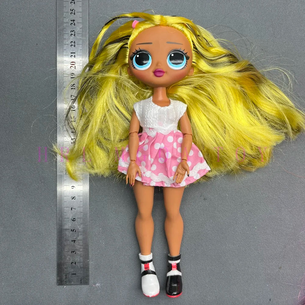 Original 24cm OMG multi-style big sister fashion dressup girl DIY holiday gift doll toy