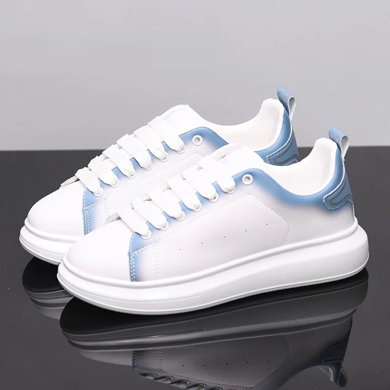 New Luxury Design Sneakers For Men Fashion White Board-shoe Soft Women Walking Shoes Running Shoes Couples Sneakers Tennis shoes