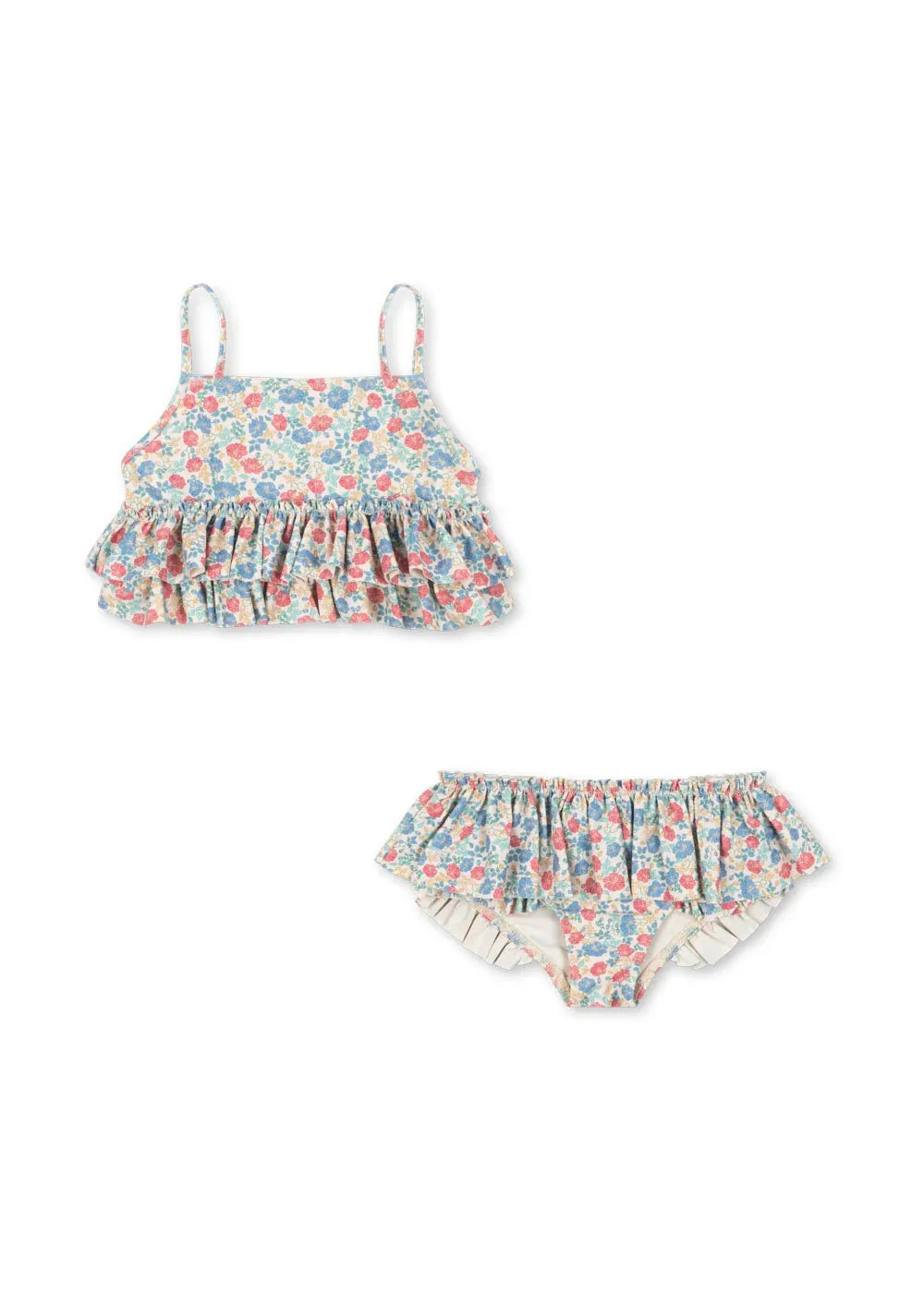 Kids Swimwear for Girls KS Brand New Summer Baby Swimsuit Cute Cherry Kids Outfit Set Holiday Beach Bikini Children Clothing