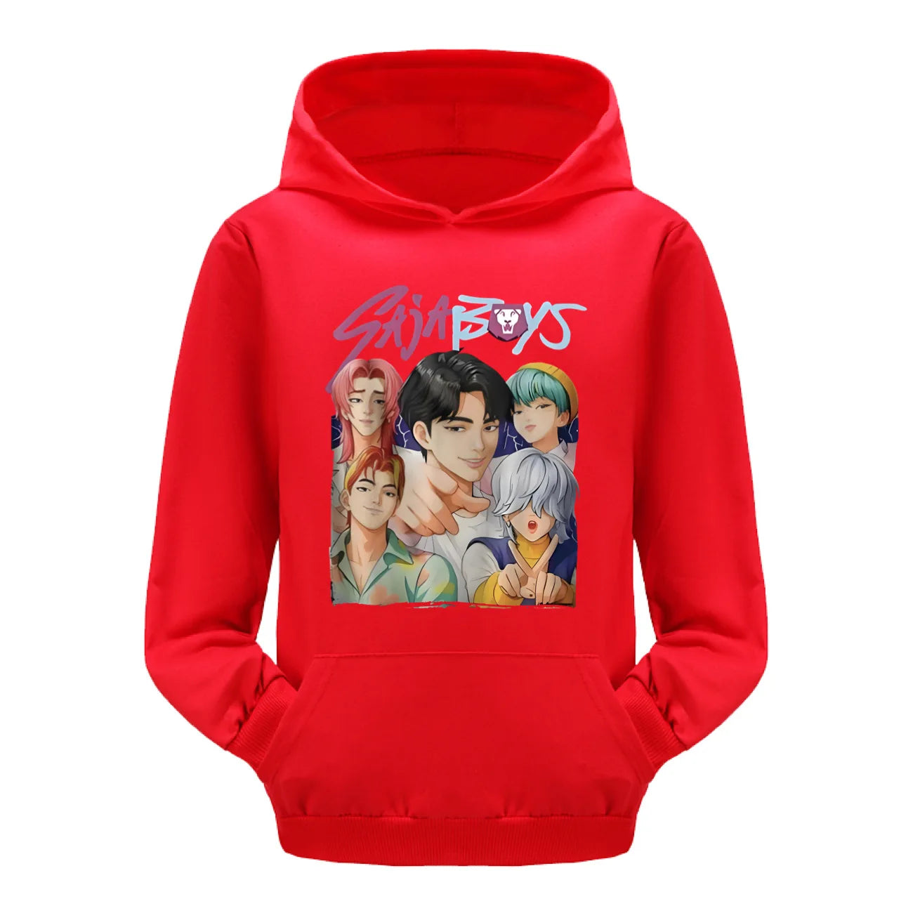 KPop Demon Hunters SAJABOYS Hoodie Kids Clothes Girls Clothing Fashion Teen Boy Clothes Spring Autumn Sweatshirt Children's Tops