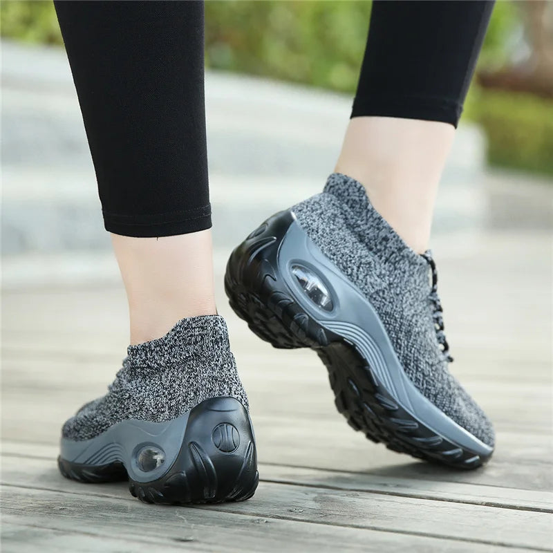 MAEDEF Women Shoes Athletic Sneaker Breathable Non Slip Women Walking Shoes Tennis Sports Casual Walking Shoes Woman Sneakers