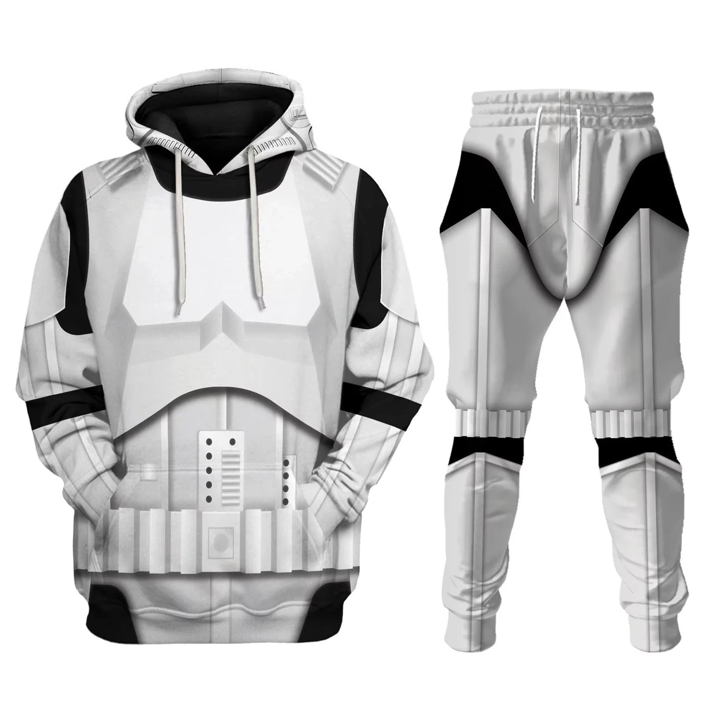 Men Hoodie Pant Set Space Battle Anime Cosplay 3d Print Set Men Women Fashion Hoodie +Pants 2Pcs Sets Sports Tracksuit Masculina