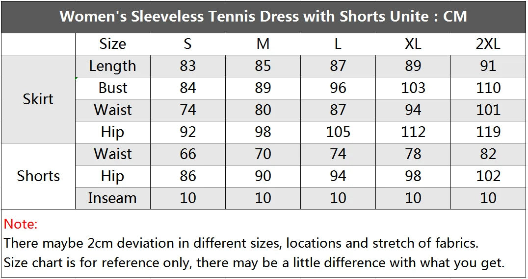 2Pcs Women Sleeveless Tennis Dress with Shorts, Breathable Golf Tennis Tank Skirt for Summer Sports Casual Wearing