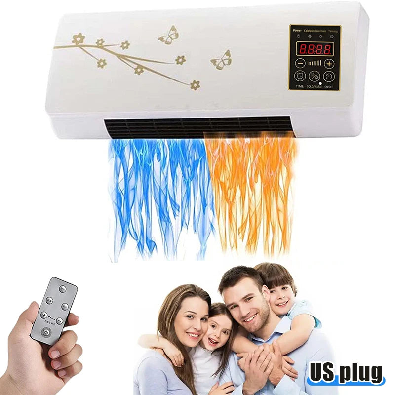 Wall-mounted Air Conditioner Fan and Heater RV Air Conditioner Fan Heater Combo Split Portable Ductless Air Conditioner