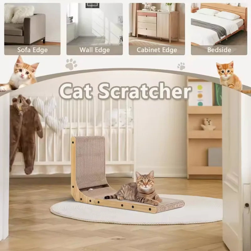 Cat Scratcher Cat Scratching Post Vertical Wear-resistant Scratch-resistant Cats Scratching Board Cats Toy Furniture Protector