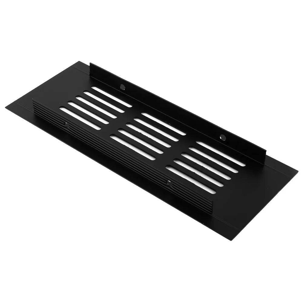 60mm Aluminium Rectangular Cabinet Wardrobe Air Vent Grille Ventilation Cover