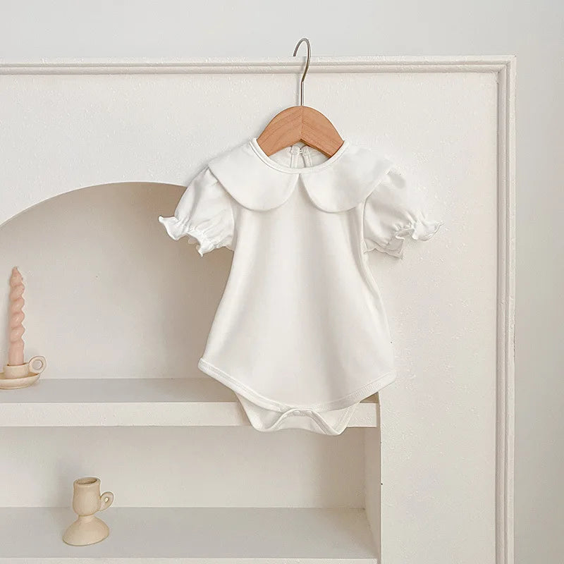 Newborn Romper Chinese Style Ink Painting Newborn Baby Girl Bodysuits +Hat Cotton Girls Jumpsuits Infants Onesie Outfits Clothes