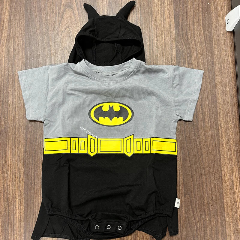 Summer Baby Clothes Outfits Unisex Cute Infant Bodysuit Cartoon Animal Jumpsuit Soft Cotton Rompers 0-24 Months for Boys Girls