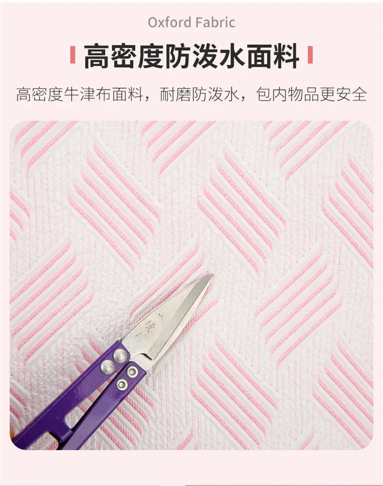Baby Diaper Bag with Stroller Hooks Portable Baby Crib Diaper Changing Pad Baby Carrier Bag for Activity Mom Backpack 30*20*40cm