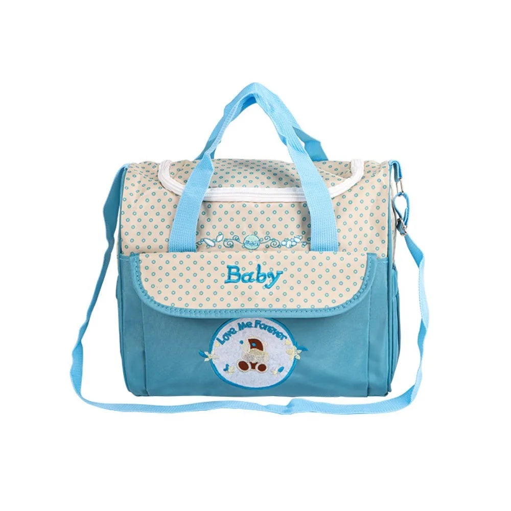 Storage Baby Diaper Bag Crossbody Multifunctional Mommy Maternity Packs Canvas Large Capacity Baby Stuff Nappy Bags Mother