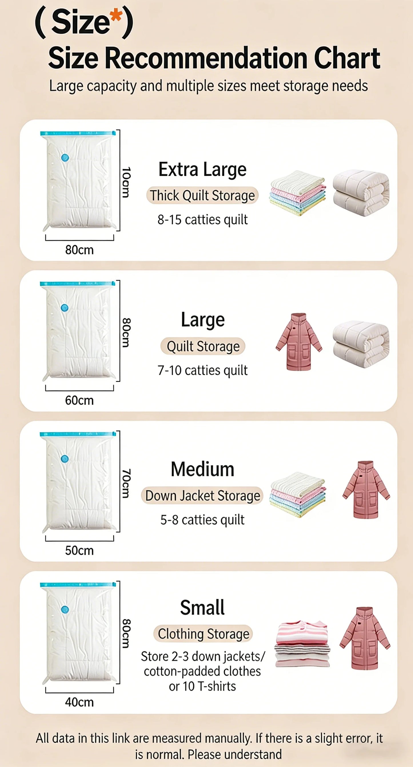 Vacuum Bag for Clothes, Air Vacuum Bag with Pump, Travel Essentials, Space Saver Bags for Comforters Blankets Storage Organizer