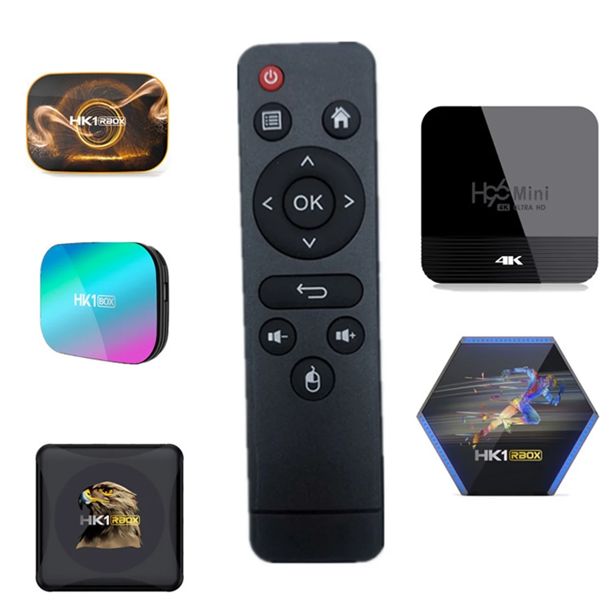Trendy! Remote Control for H96 MAX 331/ Max X3 /MINI V8/ MAX H616 Smart TV Box Android 10/9.0 4K Media Player Top Box Controller