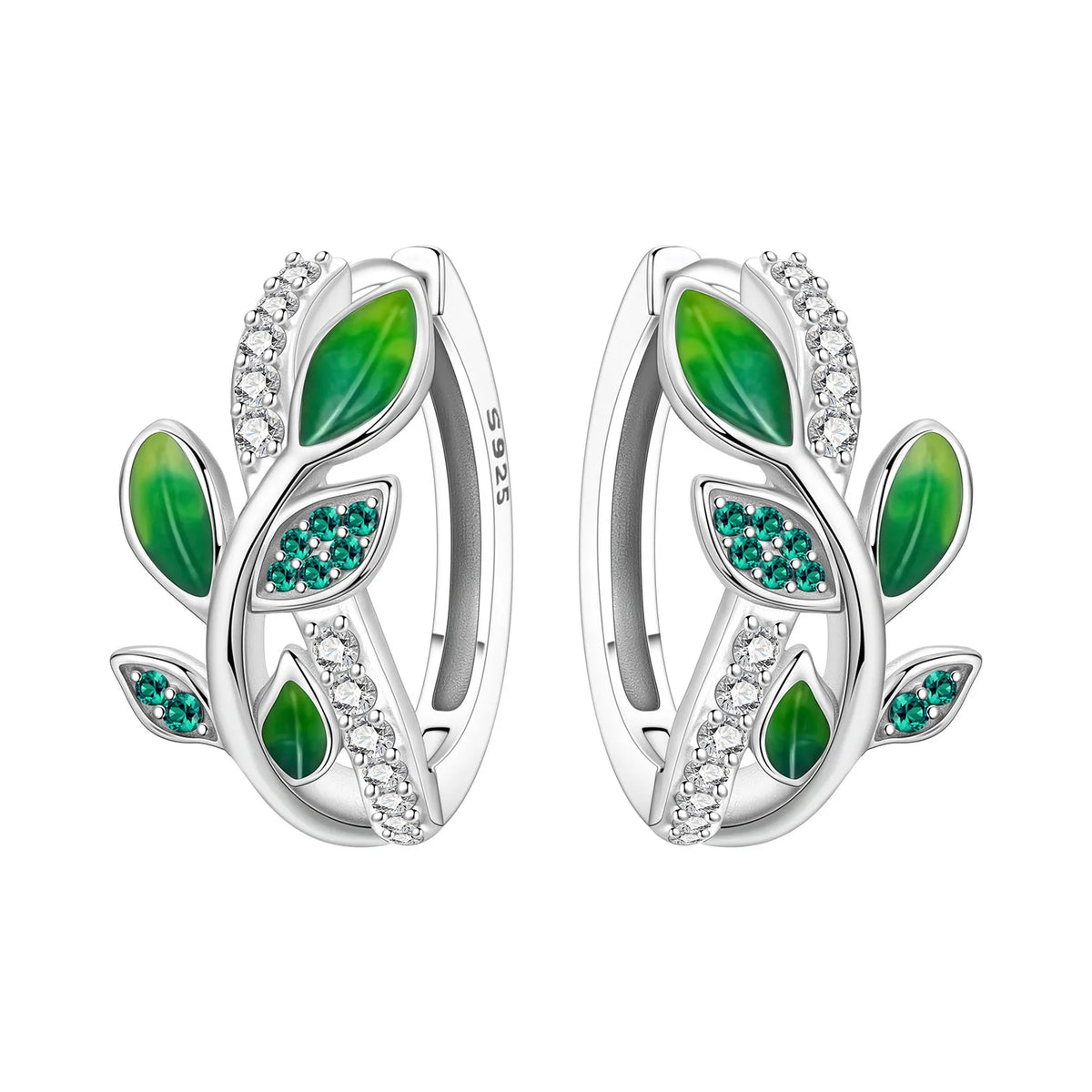 925 Sterling Silver Needle Iris Flower Hoop Earrings for Women Original Elegant Versatile Jewelry Birthday Party Fine Gift 2026