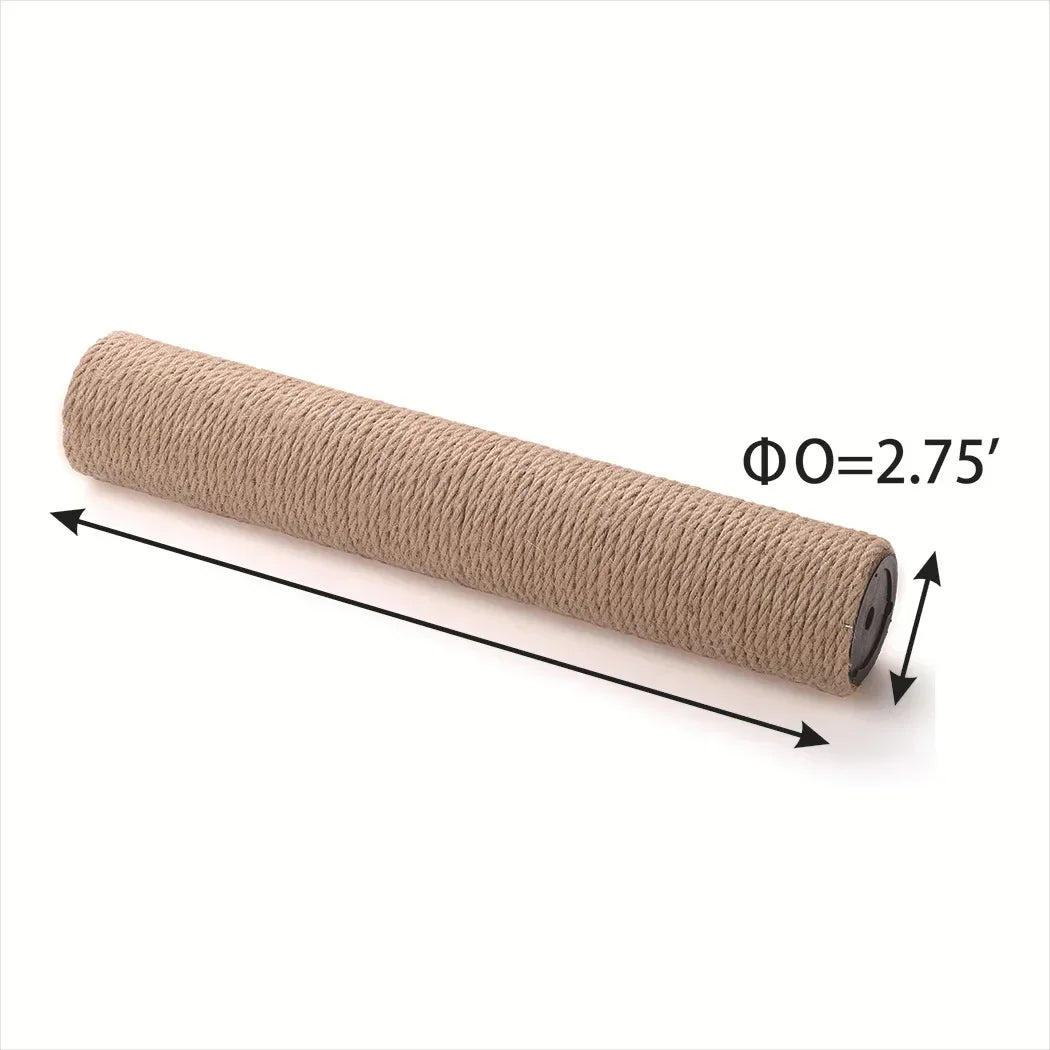 Cat Scratching Post Cat Tree Sisal Climbing Frame DIY Replacement Post Accessories Kitten Toy Pet Furniture Kittens Scratch Pole